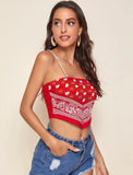 Bandana Cami Top